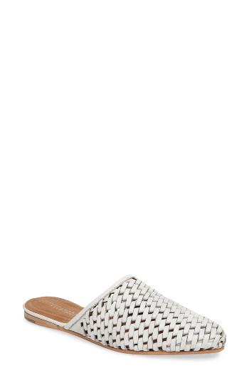 Women's Jeffrey Campbell Doshi Woven Mule M - White