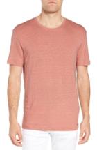 Men's Boss Hugo Boss Tiburt Linen T-shirt - Red