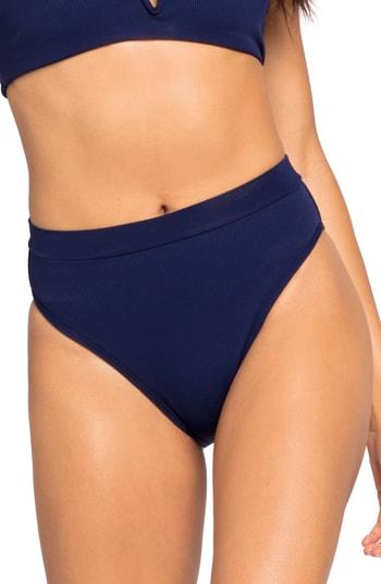 Women's L Space French Cut Swim Briefs - Blue