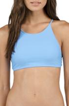 Women's Volcom Crop Bikini Top - Blue