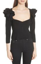Women's Cinq A Sept Dahlia Top - Black