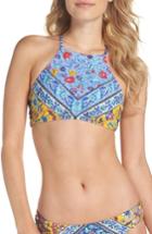 Women's Nanette Lepore Woodstock Stargazer Bikini Top - Blue