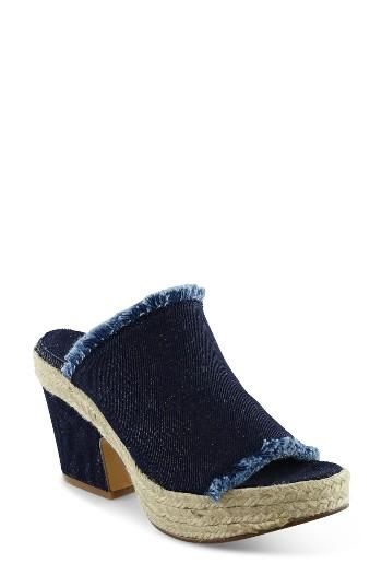 Women's Klik Berri Platform Mule M - Blue