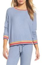 Women's Make + Model Cozy Crew Raglan Sweatshirt - Blue