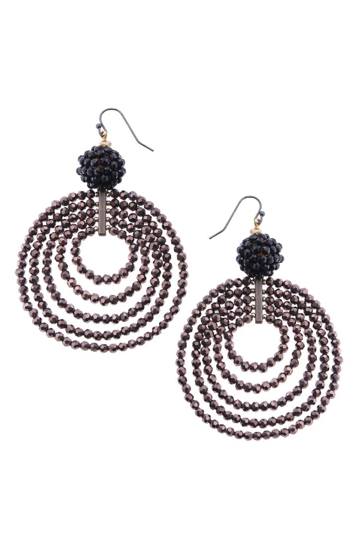 Women's Nakamol Design Concentric Circle Earrings