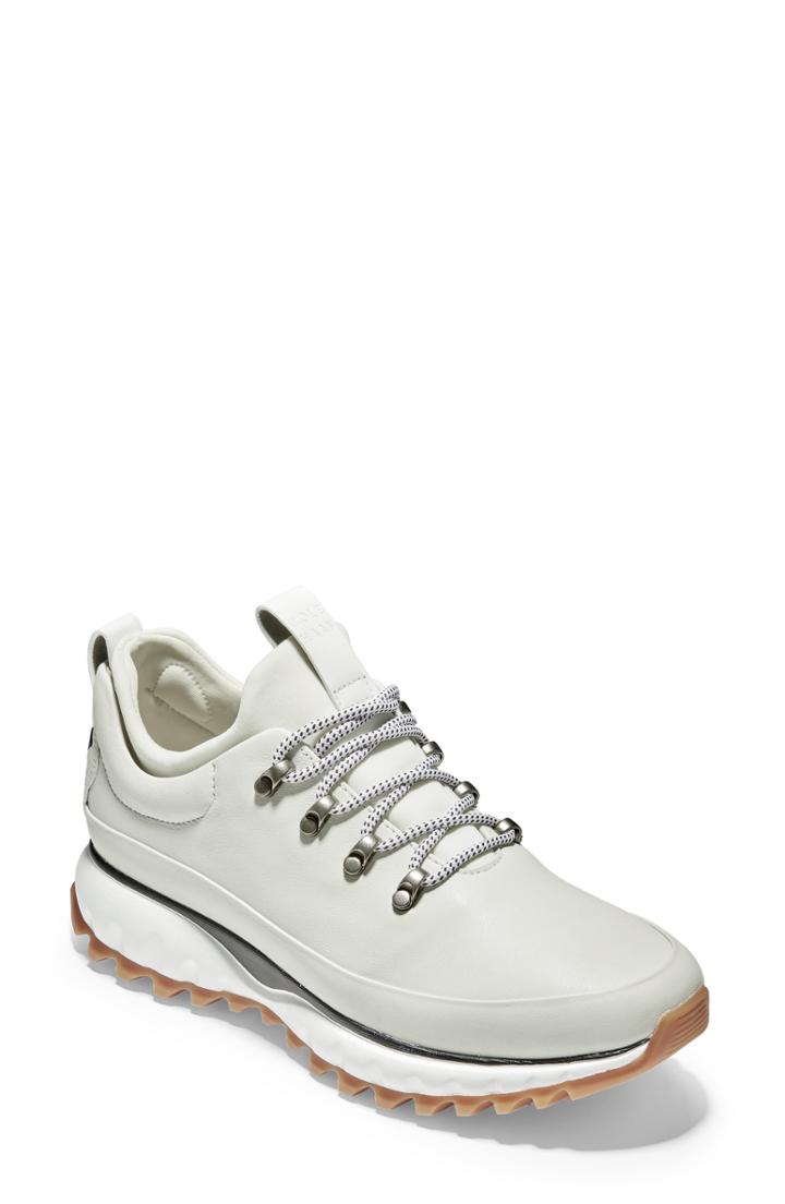 Women's Cole Haan Grandexplore All Terrain Waterproof Sneaker .5 B - White