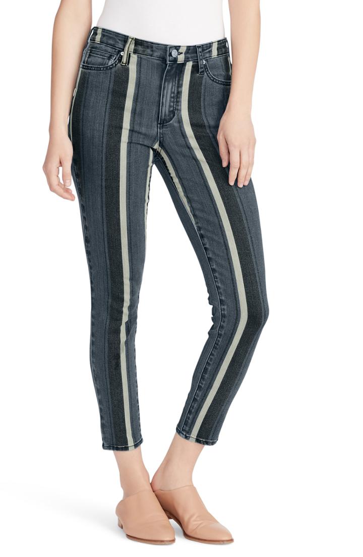 Women's Ella Moss High Waist Ankle Skinny Jeans - Blue