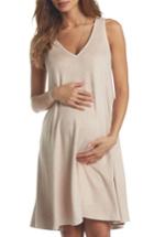 Women's Tart Maternity Zandra Sueded Maternity Dress - Beige