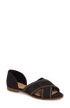 Women's Lucky Brand Gallah D'orsay Flat .5 M - Black