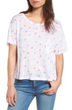 Women's Rails Billie Watermelon Print Linen Blend Tee