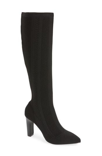 Women's Charles By Charles David Davis Knit Boot M - Black
