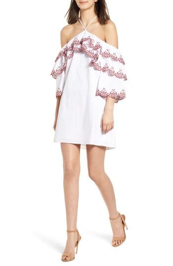 Women's Rebecca Minkoff Dena Halter Dress - White