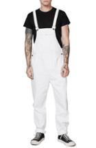 Men's Rolla's Trade Twill Overalls - White