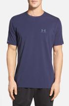 Men's Under Armour 'sportstyle' Charged Cotton Loose Fit Logo T-shirt, Size - Blue