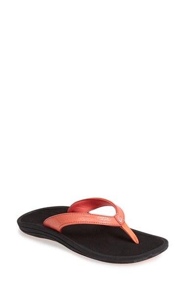 Women's Olukai 'kulapa Kai' Thong Sandal M - Orange