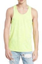 Men's The Rail Slubbed Racer Back Tank - Yellow