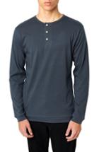 Men's 7 Diamonds Iron Sky Henley - Grey