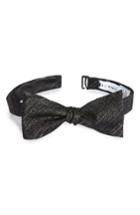 Men's Calibrate Stripe Silk Blend Bow Tie