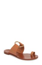 Women's Tory Burch Brannan Studded Sandal .5 M - Brown
