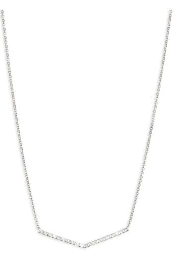 Women's Bony Levy Geo Diamond Pendant Necklace (nordstrom Exclusive)