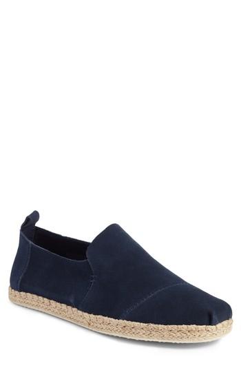 Men's Toms Deconstructed Alpargata M - Blue