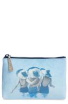 Catseye London Beach Hats Zip Pouch, Size - Blue