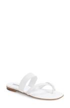 Women's Manolo Blahnik Slide Sandal .5us / 34.5eu - White