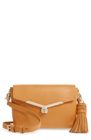 Botkier Vivi Leather Crossbody Bag - Metallic