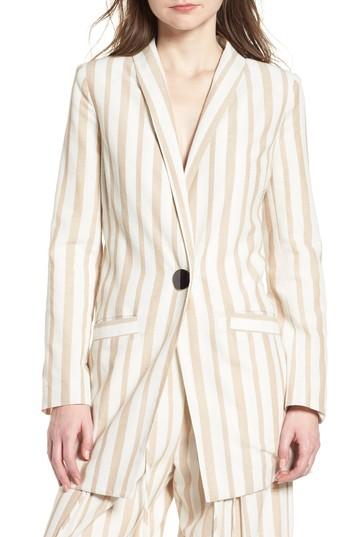 Women's Chriselle X J.o.a. Boyfriend Blazer - Beige