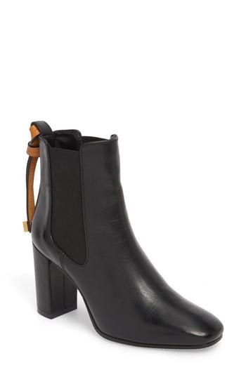 Women's Stuart Weitzman Huxley Chelsea Bootie M - Black