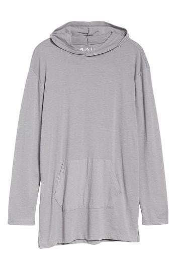 Men's The Rail Longline Hoodie, Size - Grey