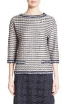 Women's St. John Collection Vany Tweed Knit Top