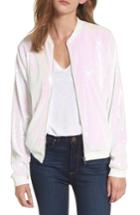 Women's Hayley Paige Sparkle Bride Bomber Jacket