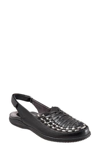 Women's Softwalk Harper Slingback Clog N - Black