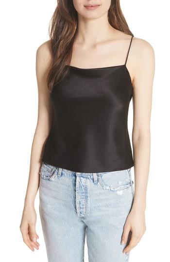 Women's Alice + Olivia Harmon Drapey Camisole - Black