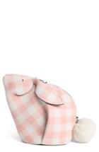 Loewe Mini Bunny Gingham Leather Crossbody Bag - Pink