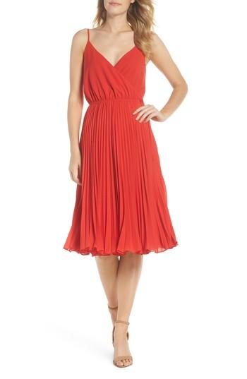 Women's Ali & Jay Lily Pond Faux Wrap Dress - Red