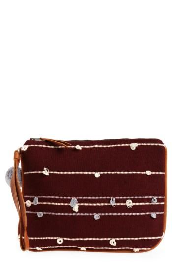 Mercado Global Lily Wristlet - Red