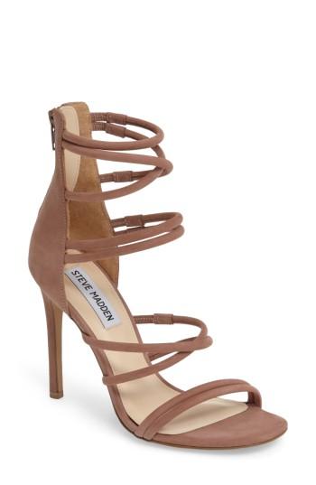 Women's Steve Madden Tito Sandal .5 M - Beige