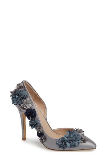 Women's Charles By Charles David D'orsay Pump .5 M - Blue