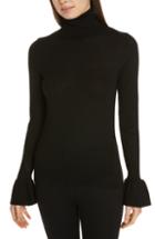 Women's Veronica Beard Tol Merino Wool Sweater - Black
