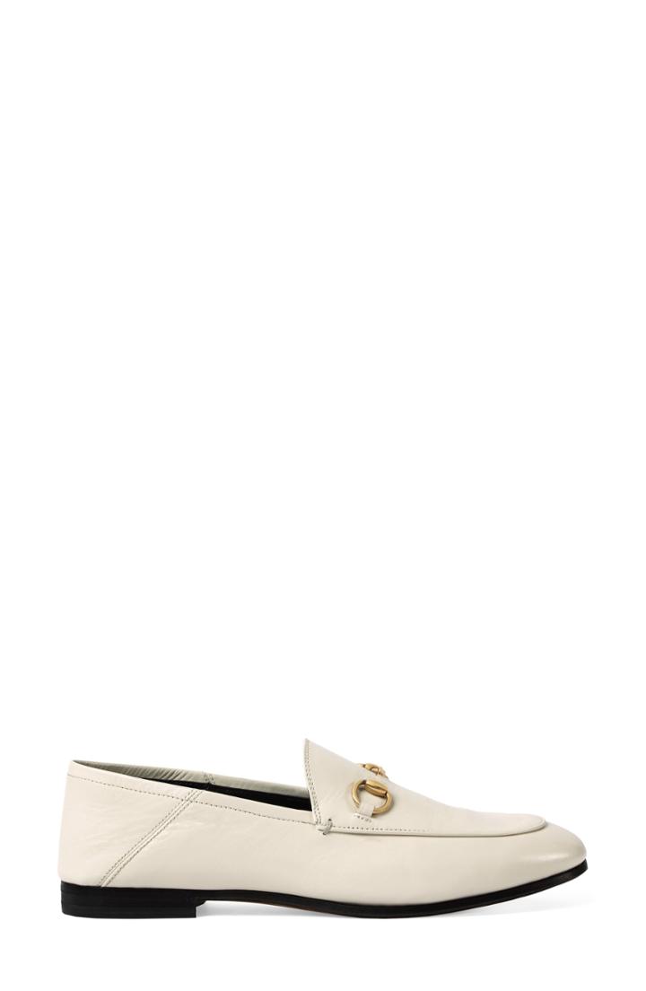 Women's Gucci Brixton Convertible Loafer .5us / 36.5eu - White
