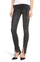 Women's Blanknyc Crash Tactics Lace Up Skinny Jeans