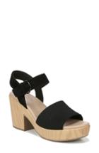 Women's Dr. Scholl's Brickell Platform Sandal M - Black