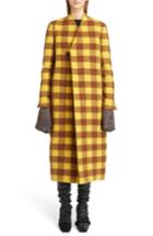 Women's Rick Owens Museum Plaid 2fer Coast Us / 40 It - Yellow