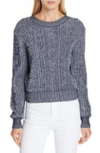 Women's Milly Plaited Rib Sweater - White