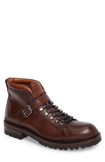 Men's Frye George Plain Toe Boot .5 M - Brown