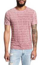 Men's John Varvatos Star Usa Slim Fit Ombre Stripe T-shirt, Size - Red