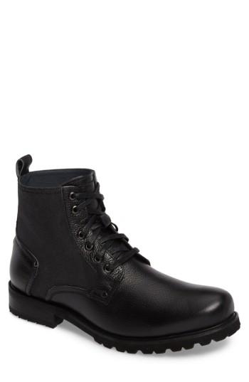 Men's English Laundry Whitley Plain Toe Boot .5 M - Black