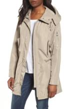 Women's Vince Camuto Drawcord Parka - Beige